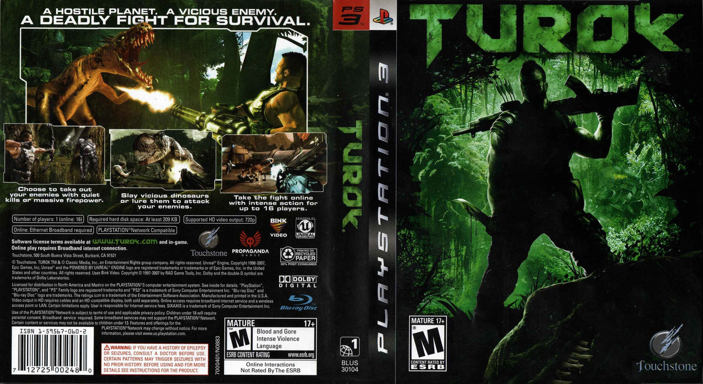 Turok Cover Art - WOI Solutions
