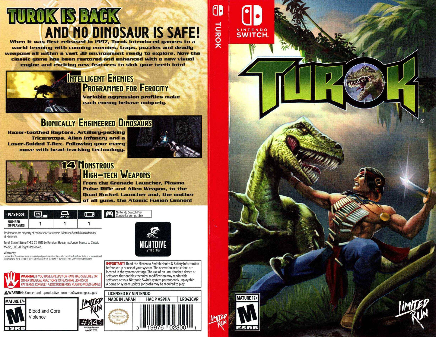Turok Cover Art - WOI Solutions