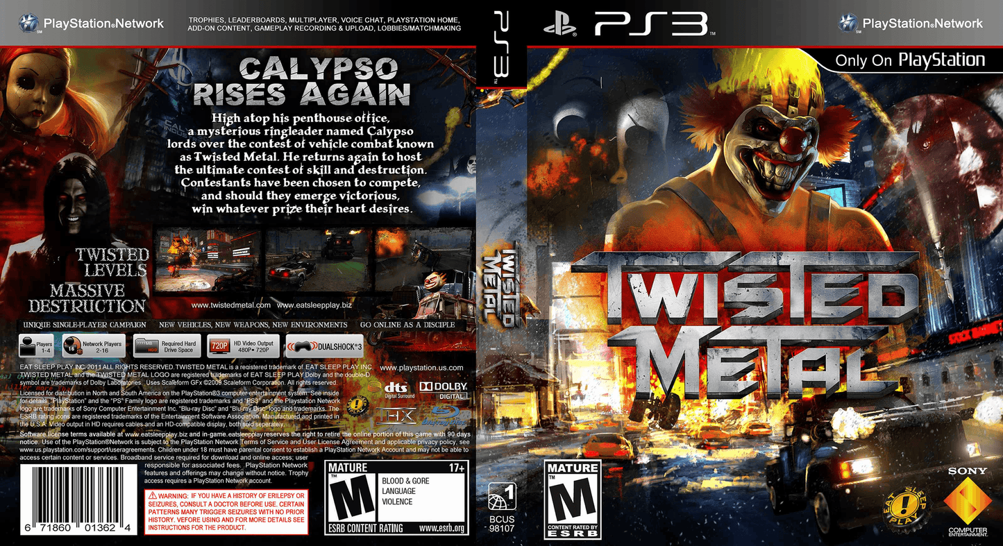 Twisted Metal Custom Cover Cover Art - WOI Solutions