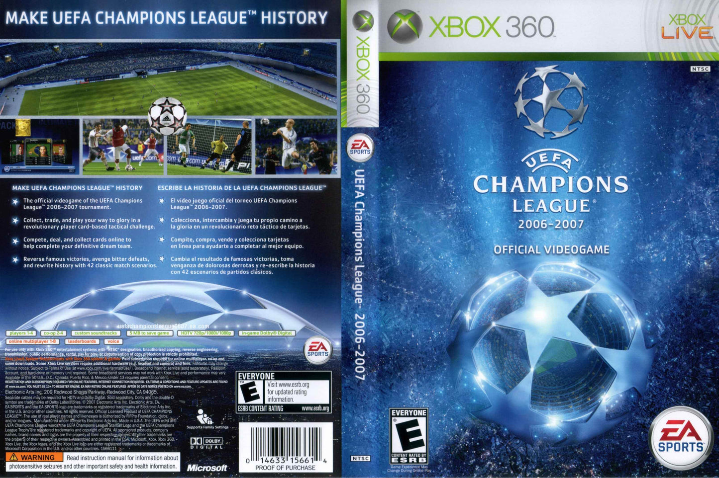 UEFA Champions League 2006–2007 Cover Art - WOI Solutions
