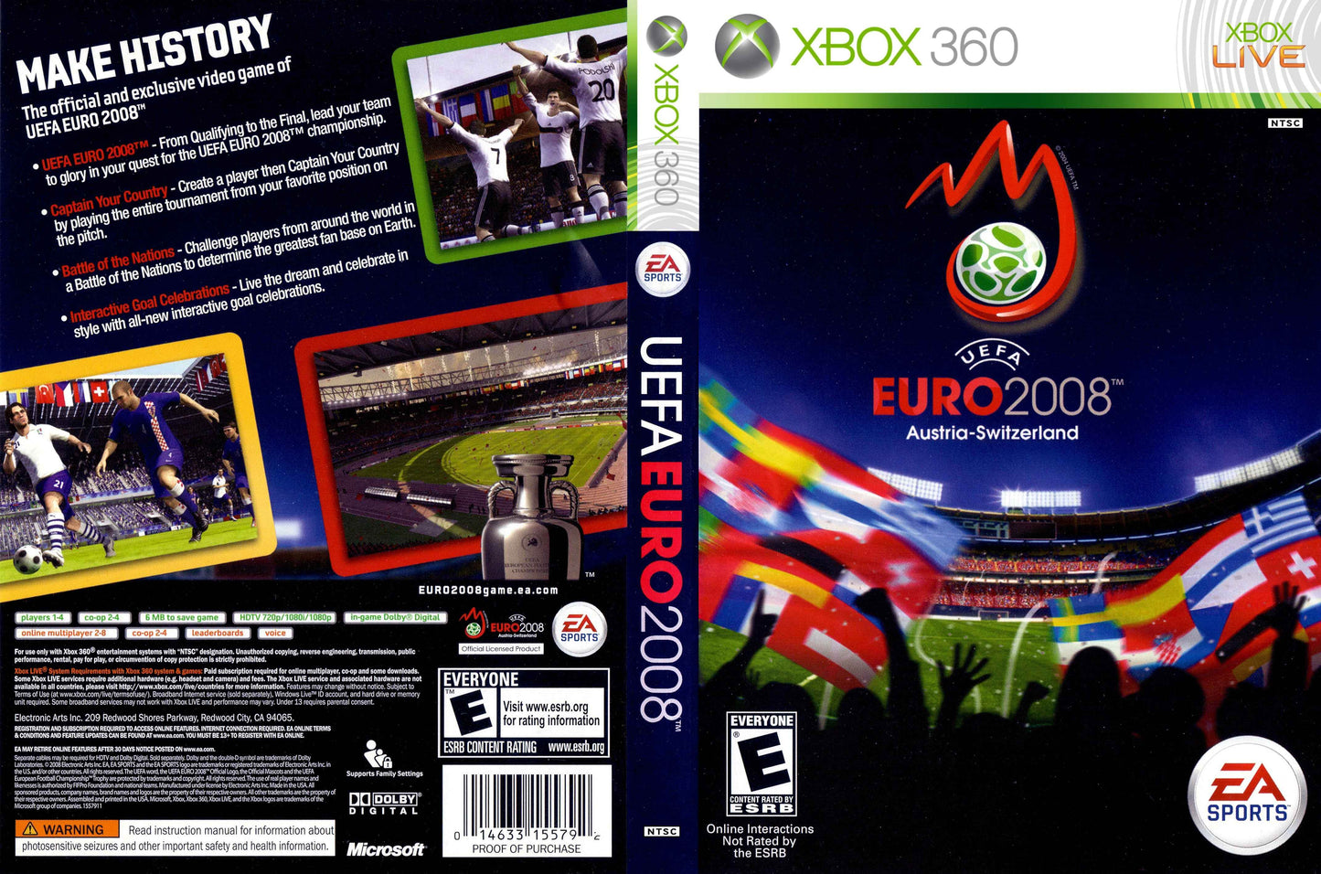 UEFA Euro 2008 Cover Art - WOI Solutions