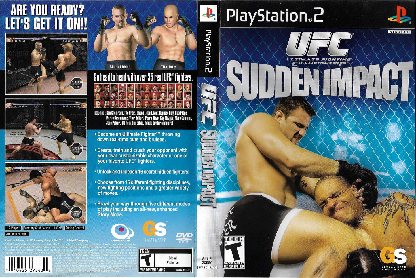 UFC Sudden Impact Cover Art - WOI Solutions