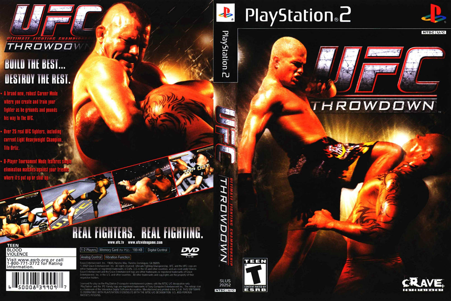 UFC Throwdown Cover Art - WOI Solutions