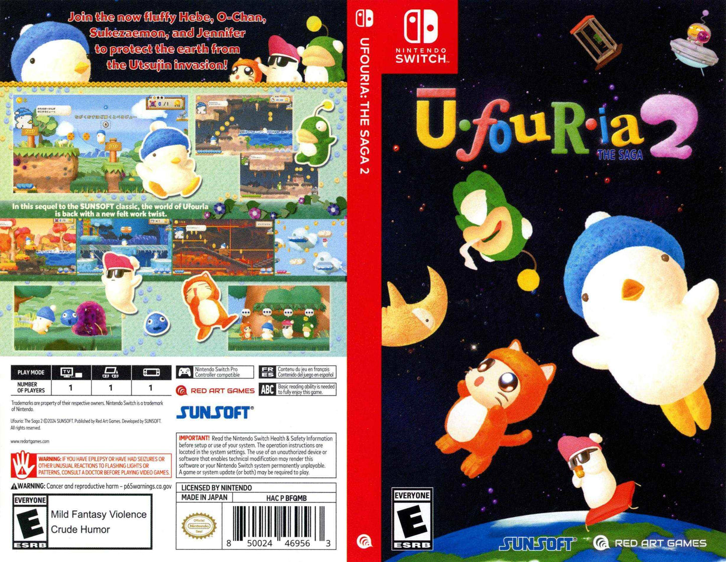 Ufouria The Saga 2 Cover Art - WOI Solutions