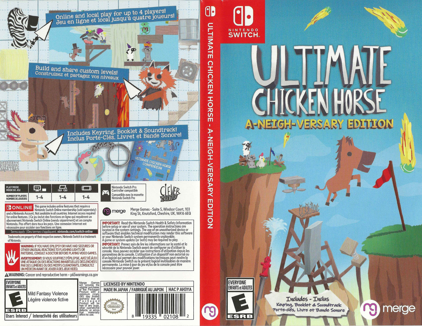 Ultimate Chicken Horse A-Neigh-Versary Edition Cover Art - WOI Solutions