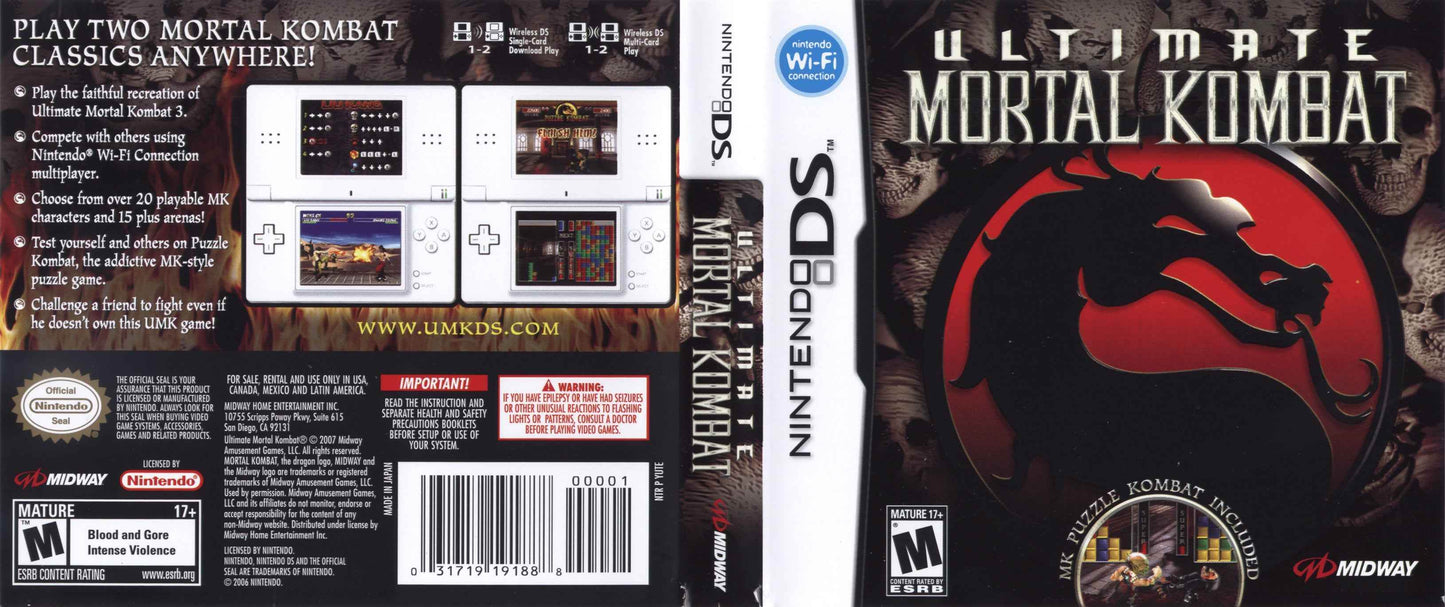 Ultimate Mortal Kombat Cover Art - WOI Solutions