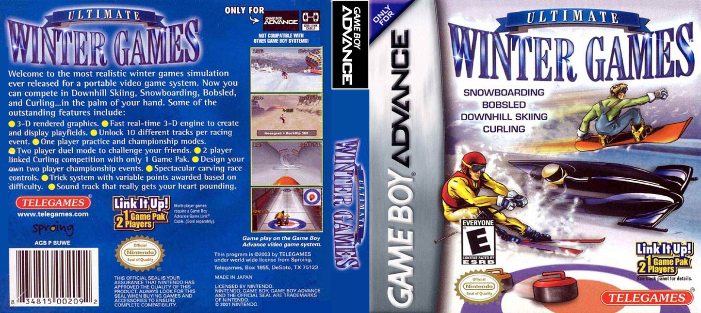 Ultimate Winter Games Cover Art - WOI Solutions