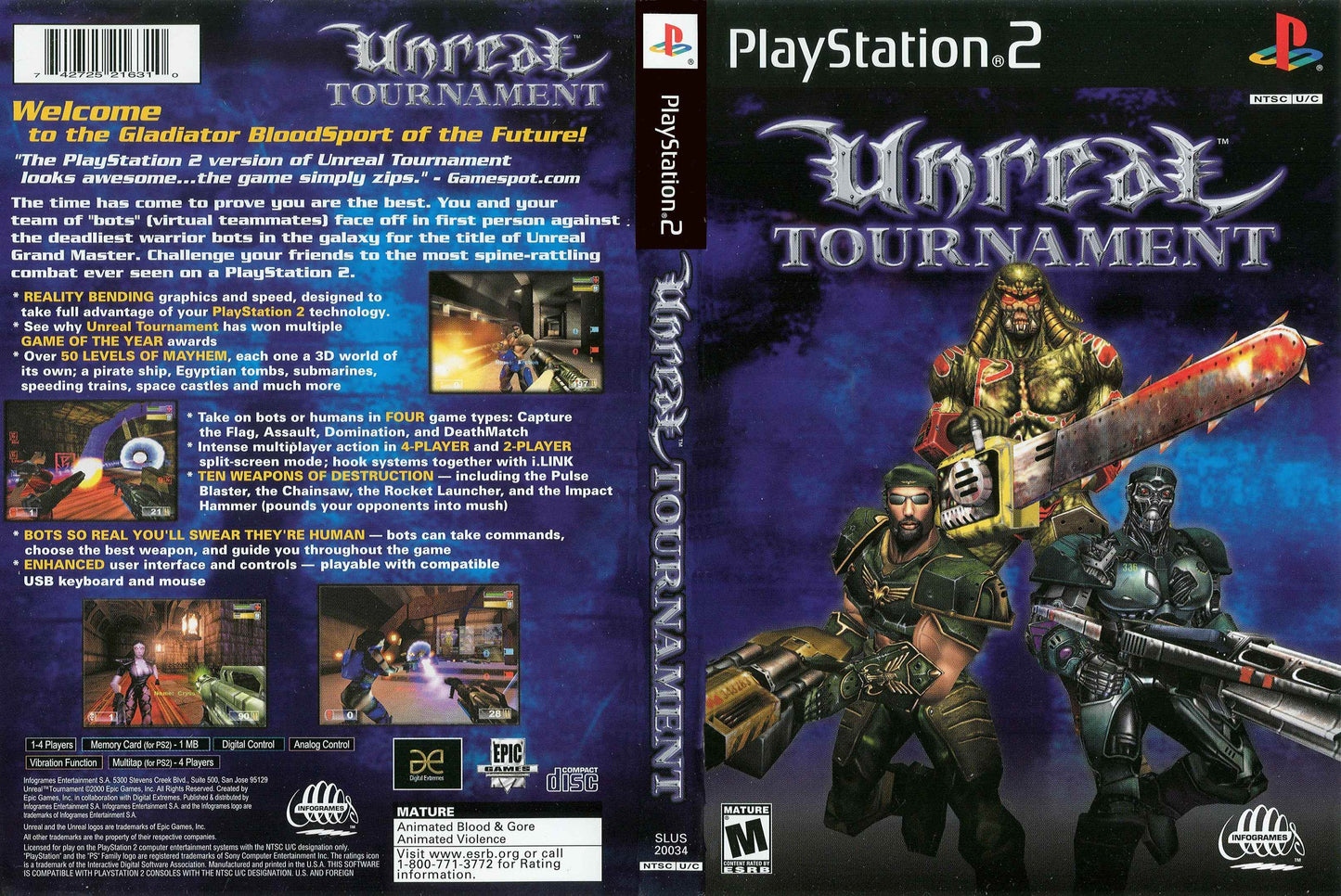 Unreal Tournament Cover Art - WOI Solutions