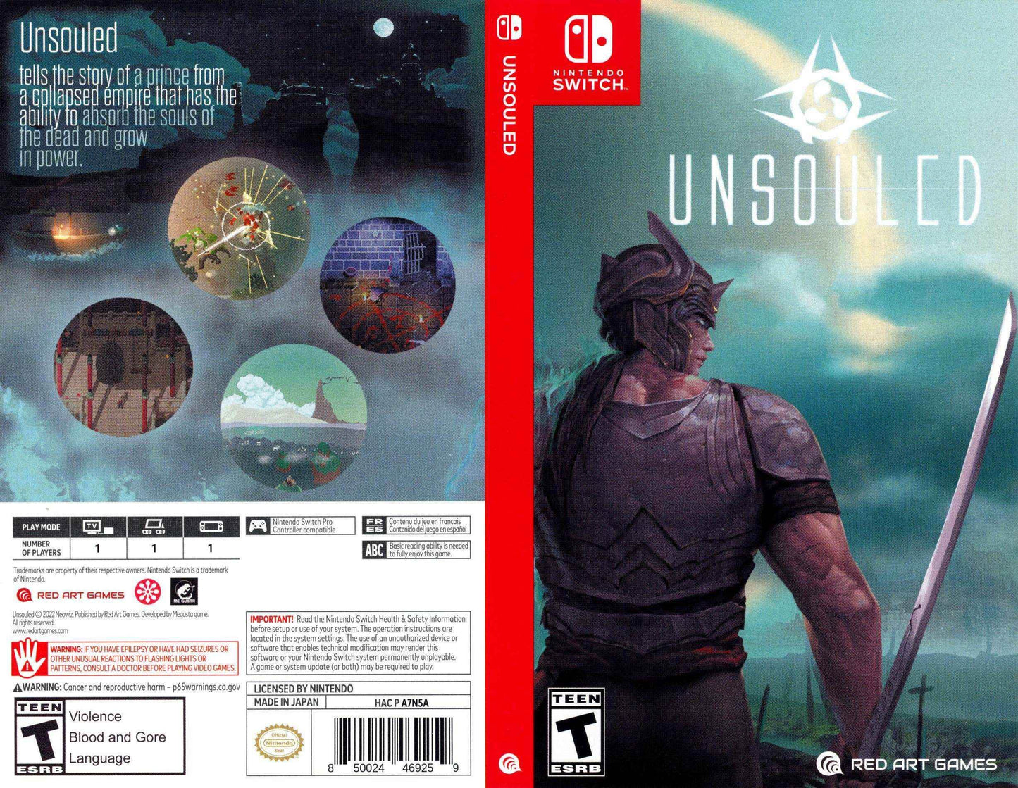 Unsouled Cover Art - WOI Solutions