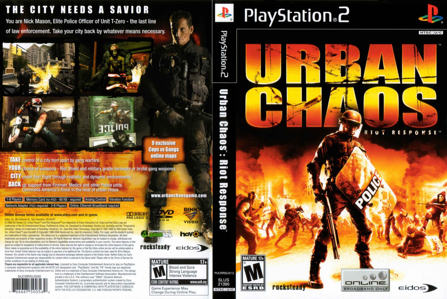 Urban Chaos Riot Response Cover Art - WOI Solutions