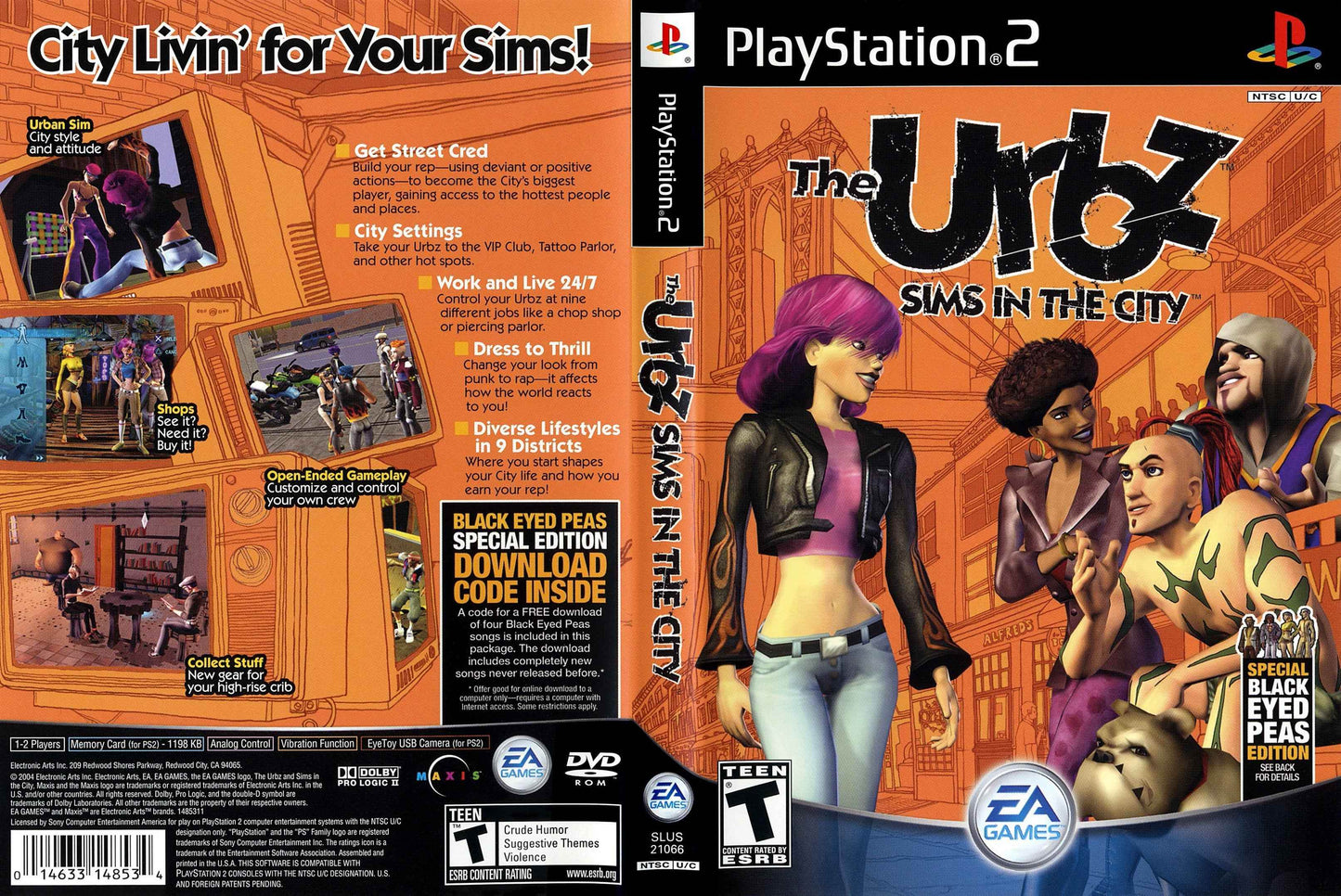 Urbz Sims In The City, The Cover Art - WOI Solutions