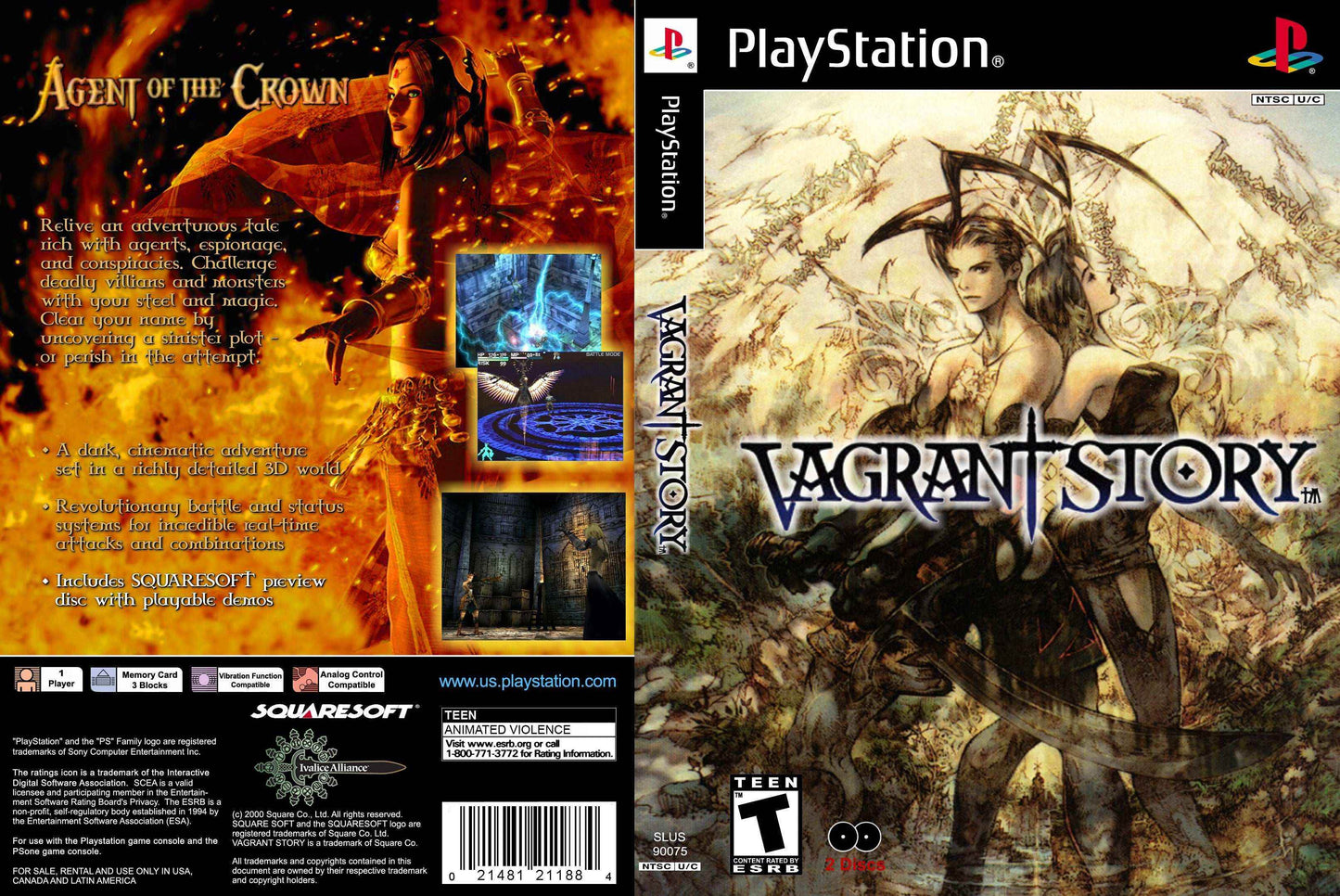Vagrant Story Cover Art - WOI Solutions