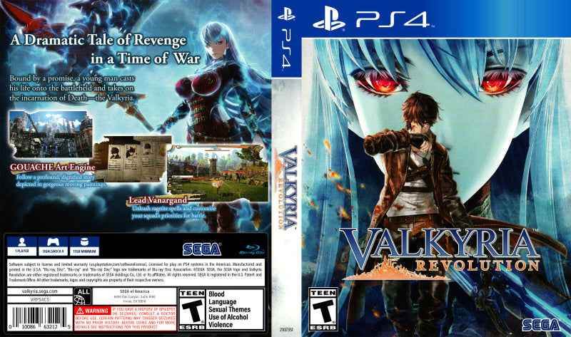 Valkyria Revolution Cover Art - WOI Solutions