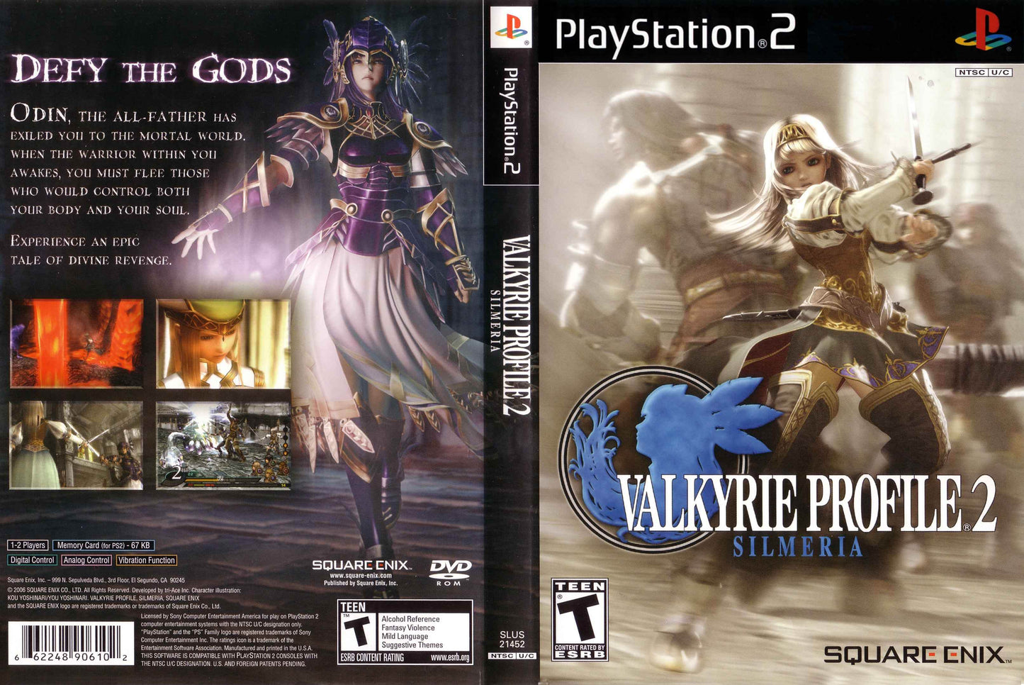 Valkyrie Profile 2 Silmeria Cover Art - WOI Solutions