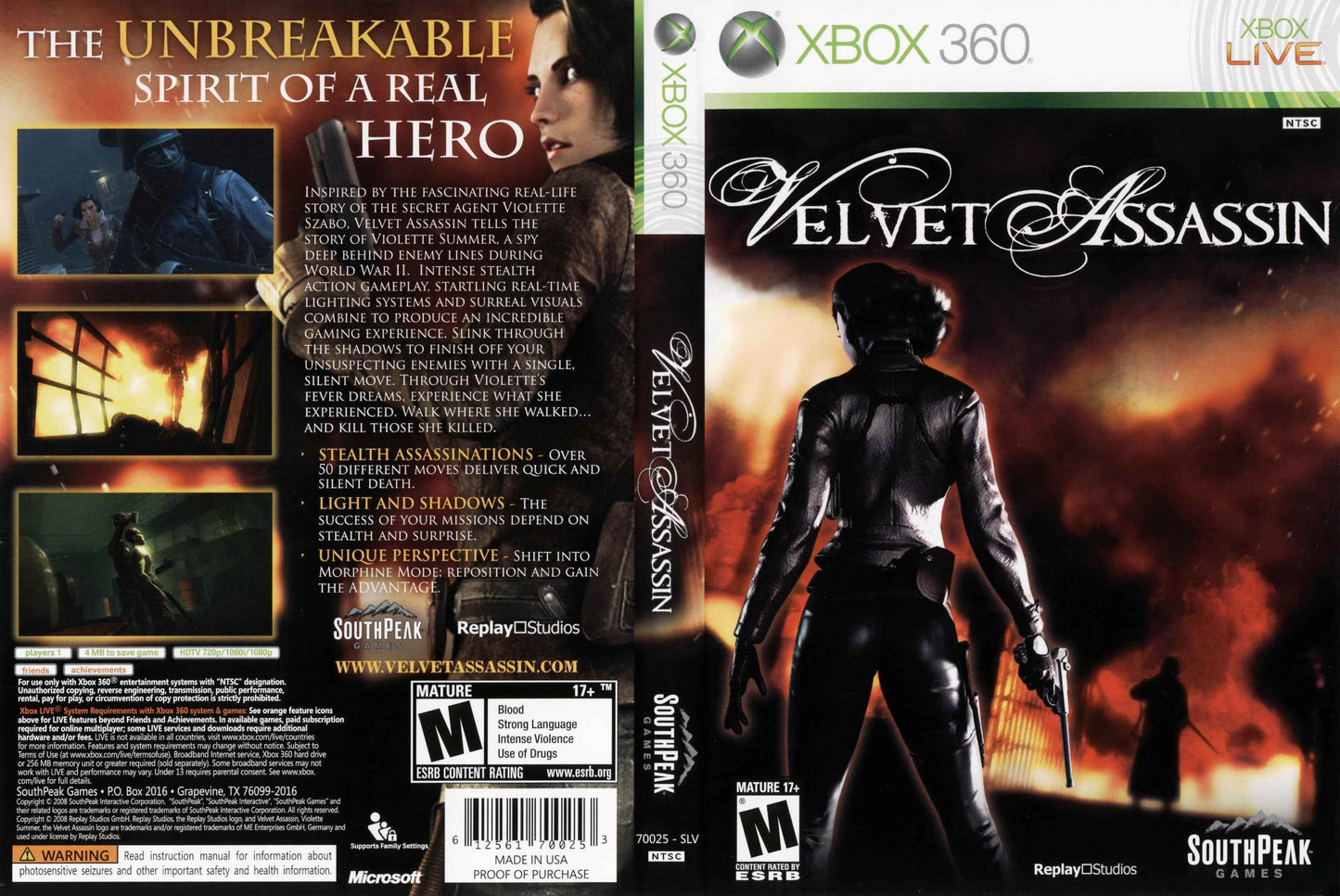 Velvet Assassin Cover Art - WOI Solutions