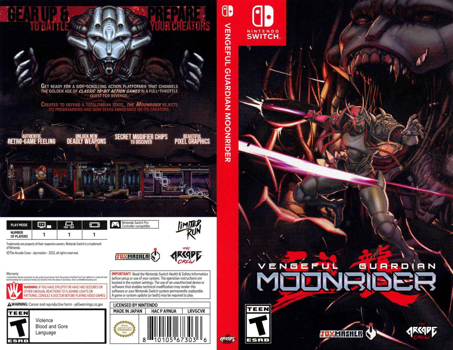 Vengeful Guardian Moonrider Cover Art - WOI Solutions