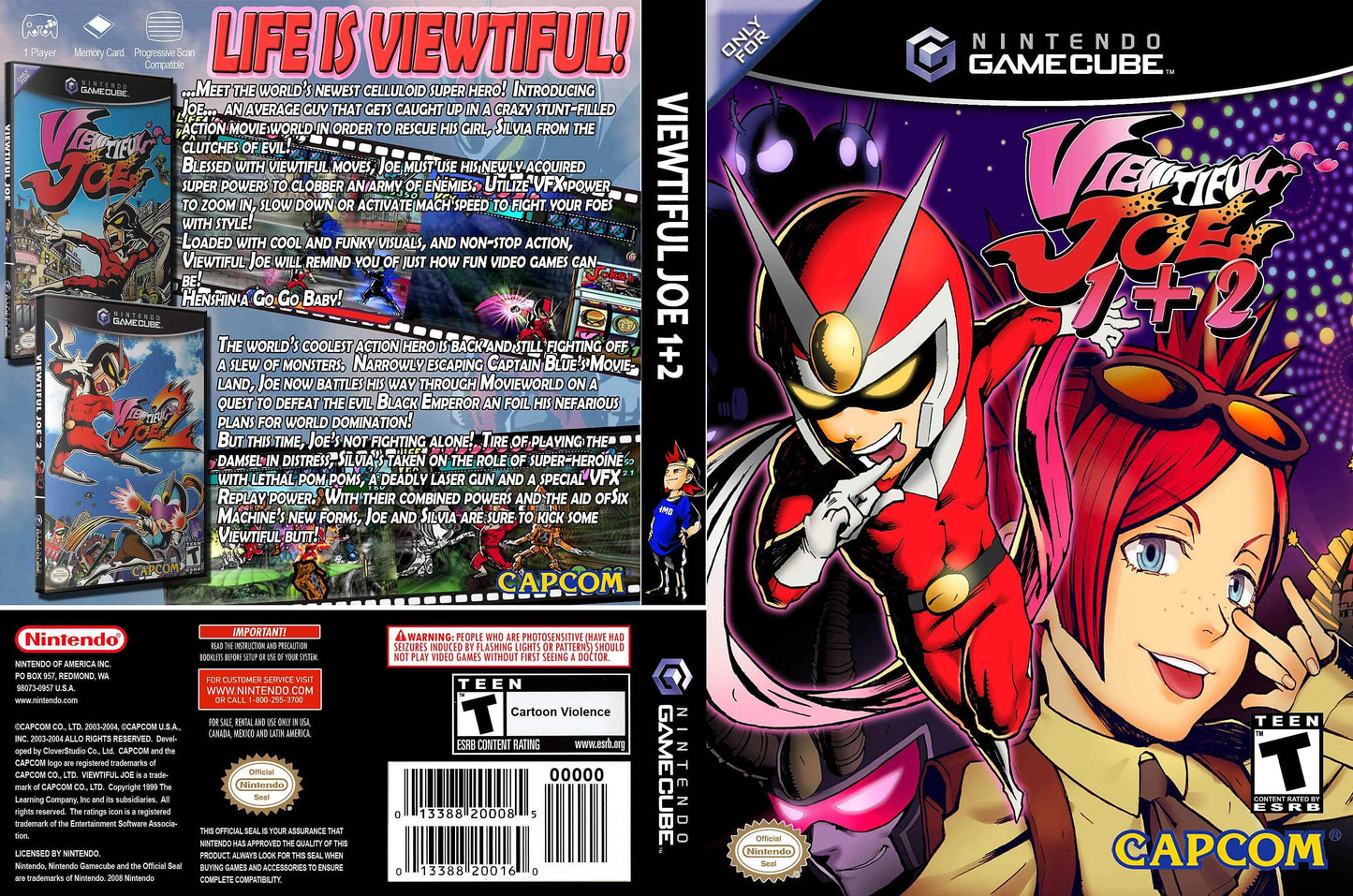 Viewtiful Joe Compilation Cover Art - WOI Solutions