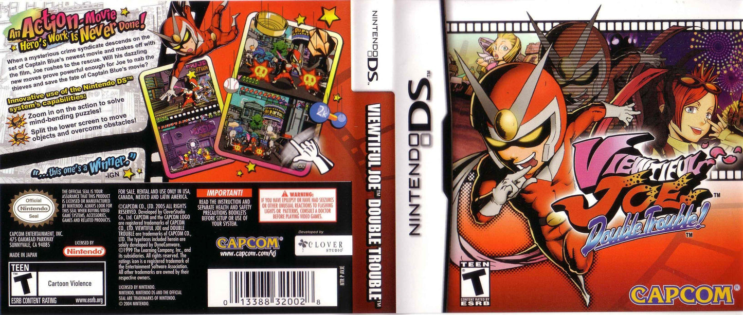 Viewtiful Joe Double Trouble Cover Art - WOI Solutions