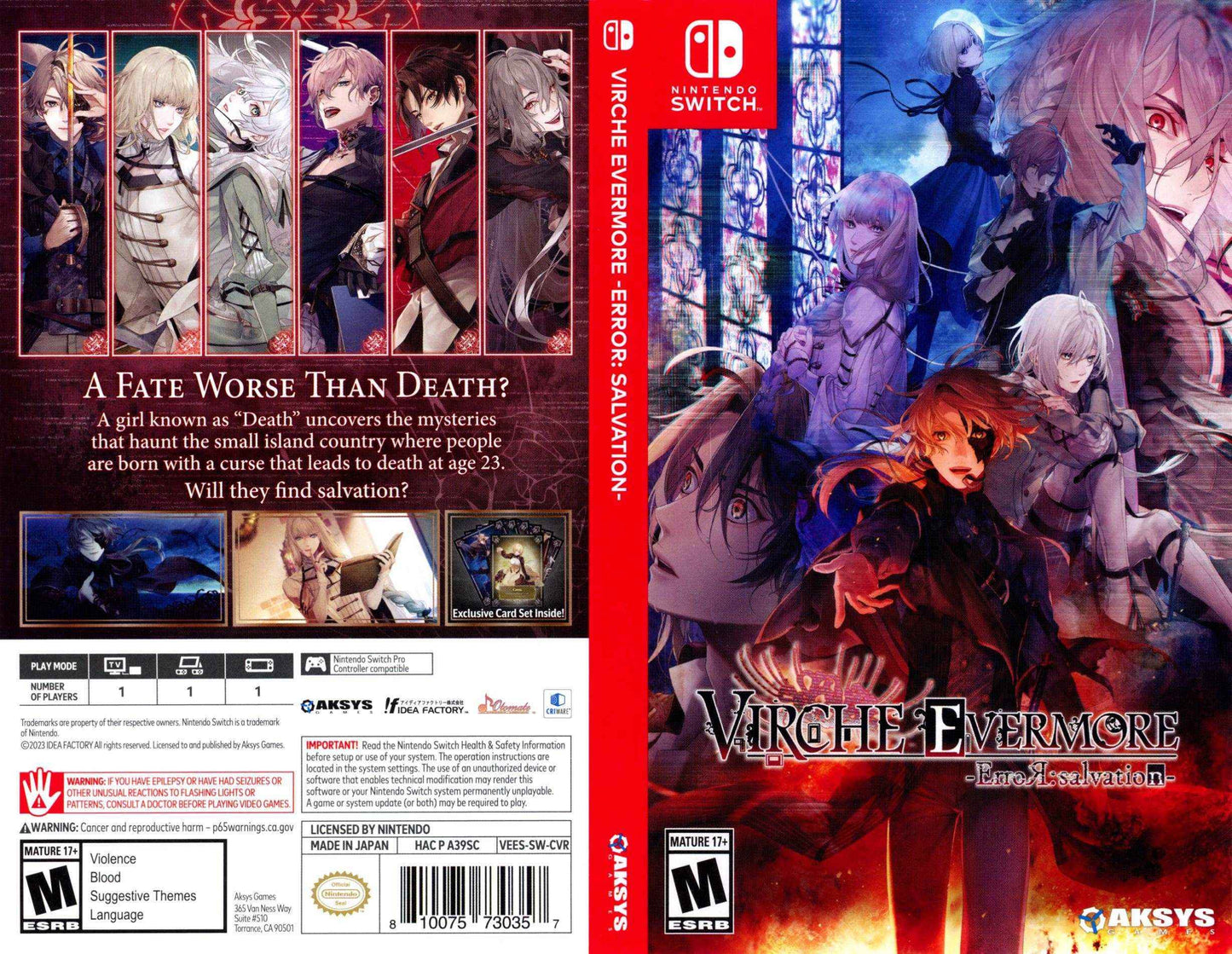 Virche Evermore Error Salvation Cover Art - WOI Solutions