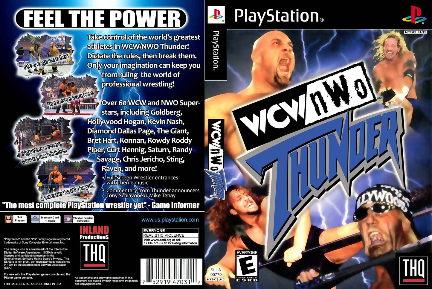 WCW NWO THUNDER Cover Art - WOI Solutions