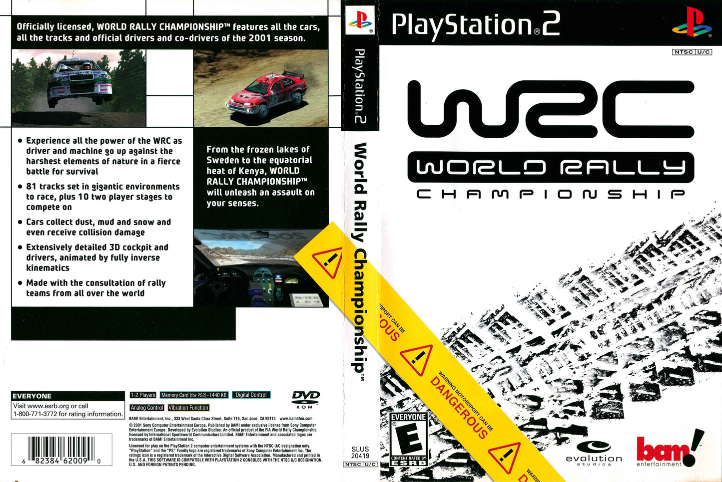 WRC World Rally Championship Cover Art - WOI Solutions