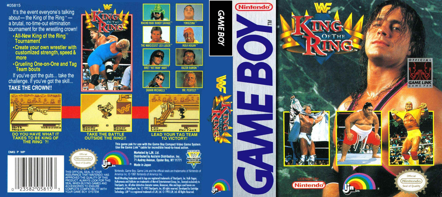 WWF King of the Ring Cover Art - WOI Solutions