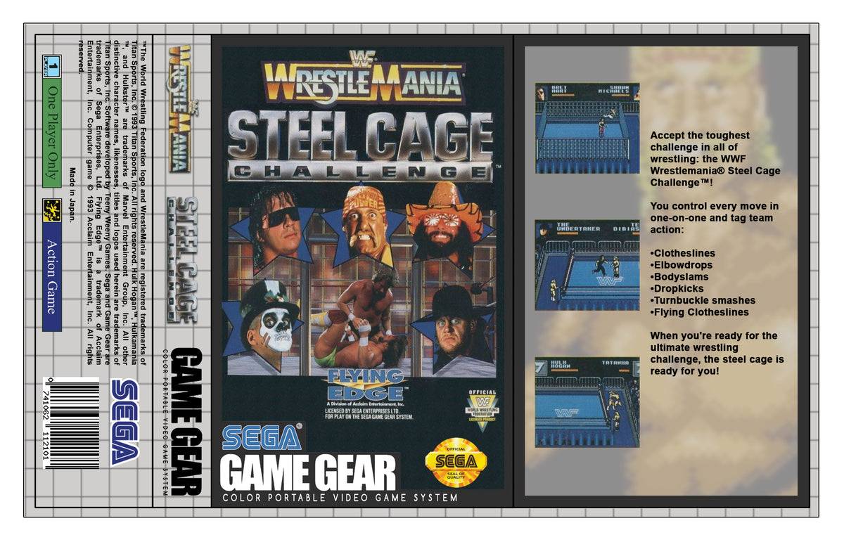 WWF Steel Cage Challenge