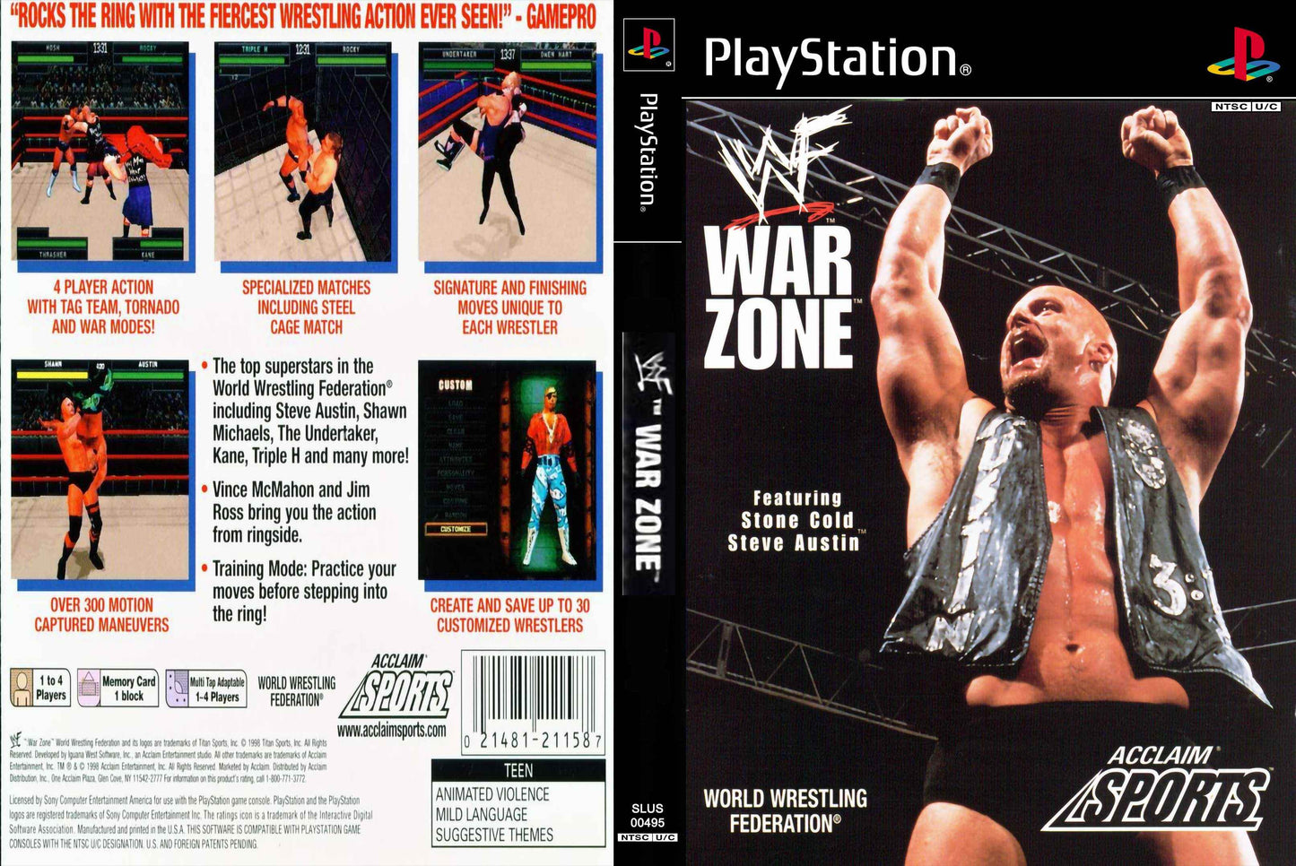 WWF WarZone Cover Art - WOI Solutions