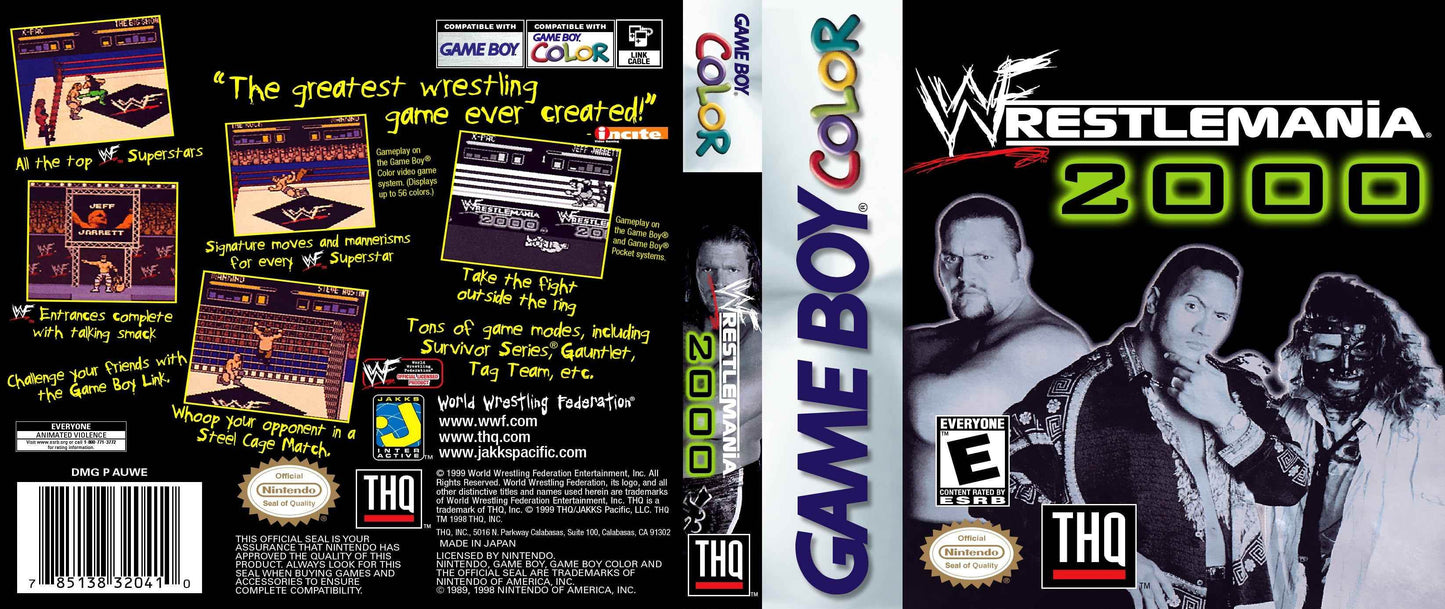 WWF Wrestlemania 2000 Cover Art - WOI Solutions