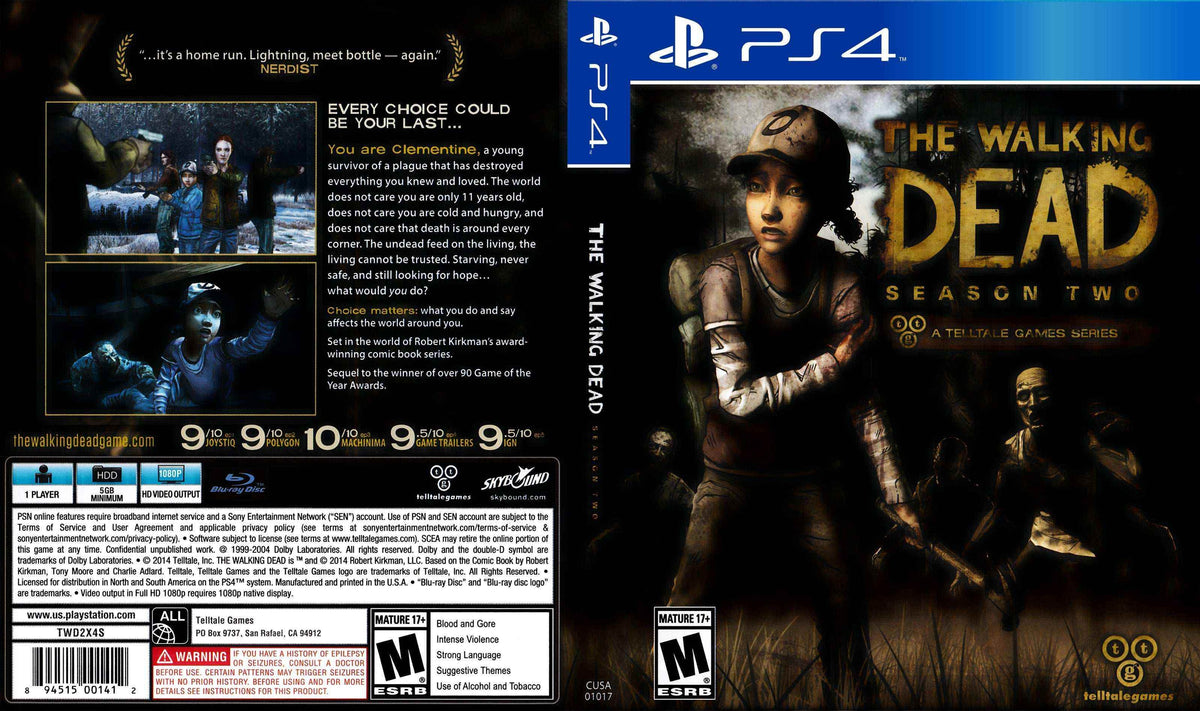 Walking Dead Season Two, The Cover Art - WOI Solutions