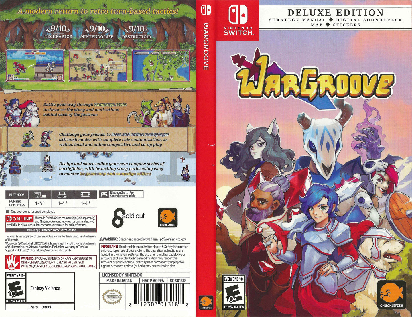Wargroove Cover Art - WOI Solutions