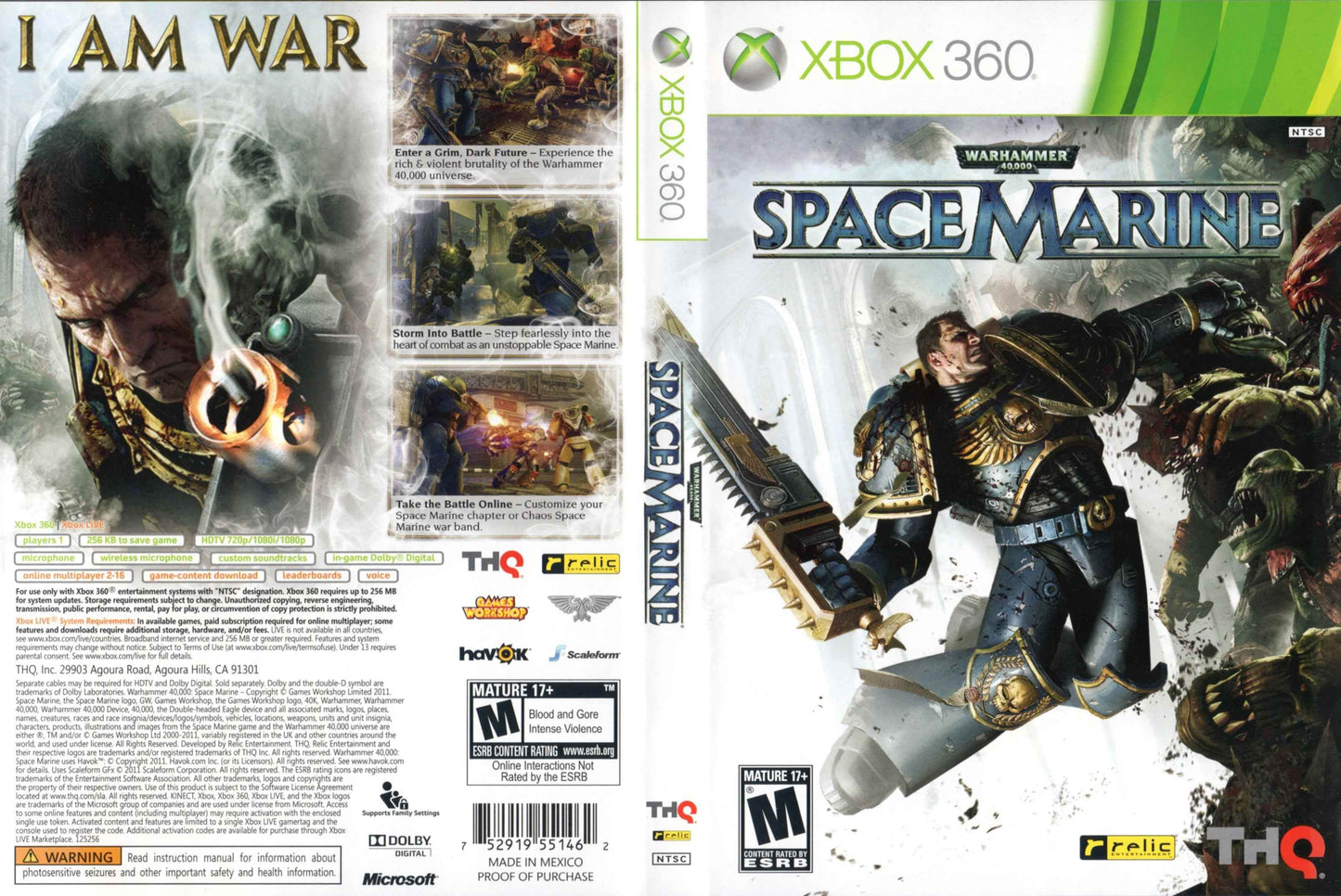 Warhammer 40,000 Space Marine Cover Art - WOI Solutions