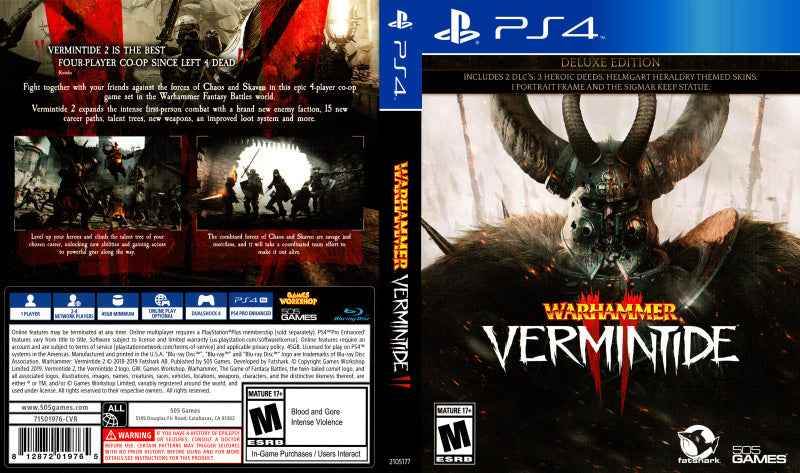 Warhammer - Vermintide 2 Cover Art - WOI Solutions