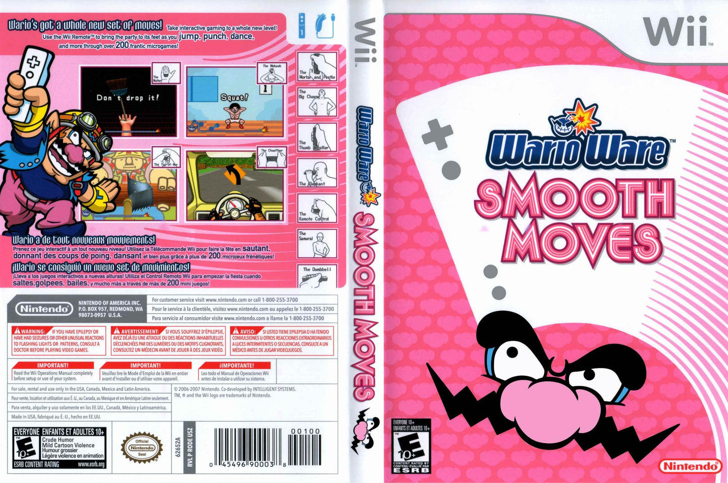 WarioWare Smooth Moves Cover Art - WOI Solutions