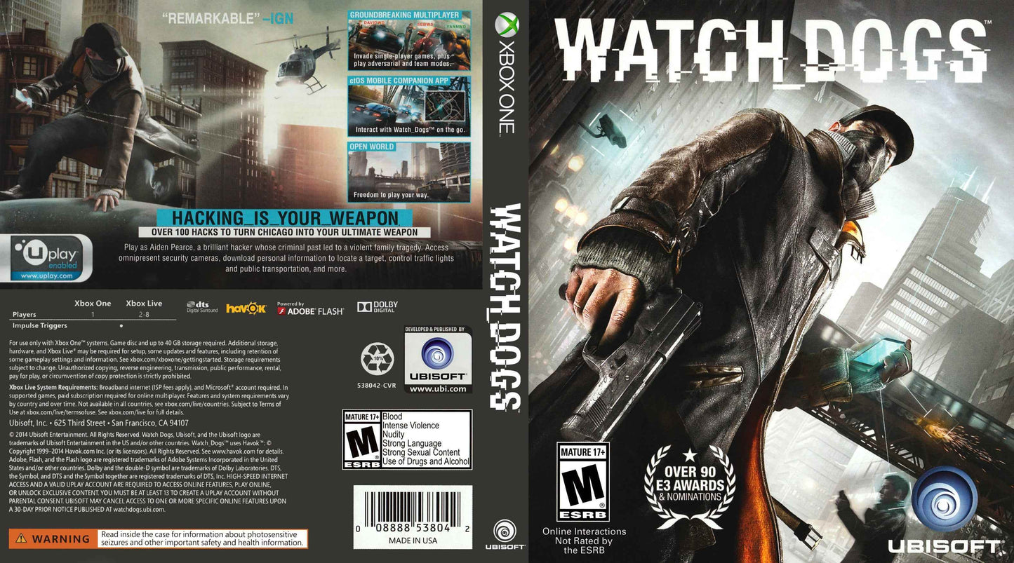 Watch Dogs Cover Art - WOI Solutions