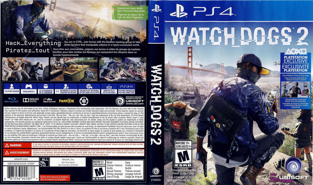 Watch Dogs 2 Cover Art - WOI Solutions