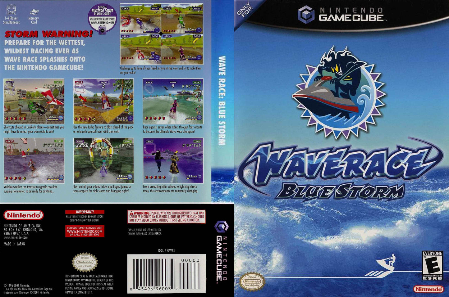 Wave Race Blue Storm Cover Art - WOI Solutions