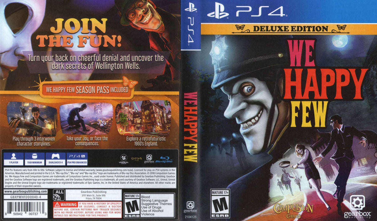 We Happy Few Cover Art - WOI Solutions