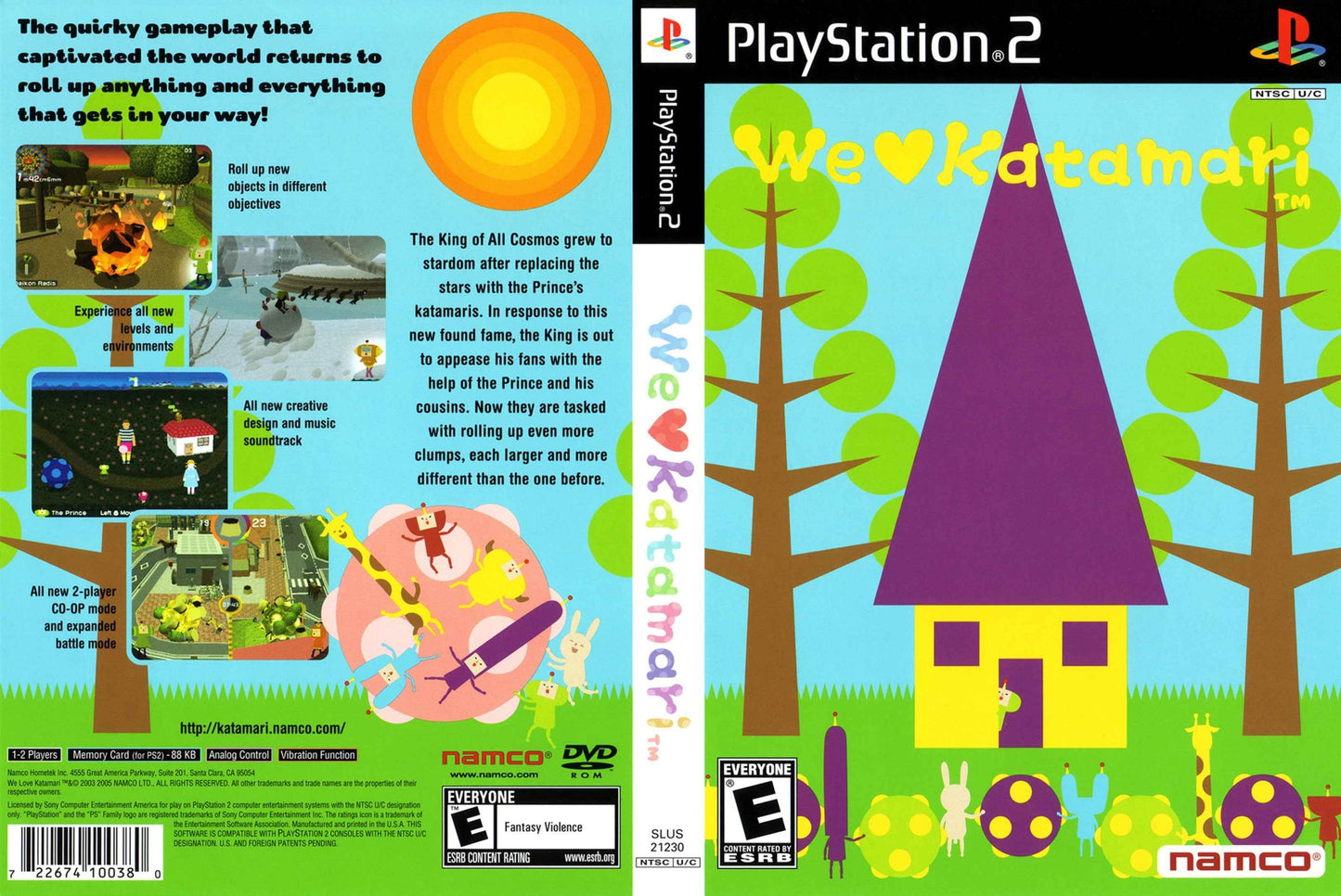 We Love Katamari Cover Art - WOI Solutions