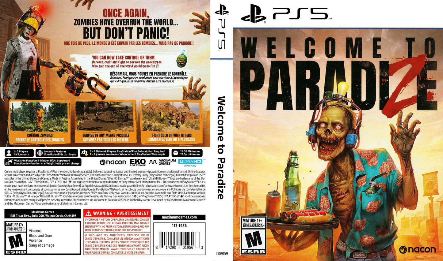 Welcome to Paradize Cover Art - WOI Solutions