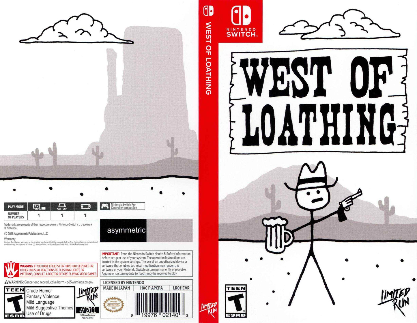 West of Loathing Cover Art - WOI Solutions
