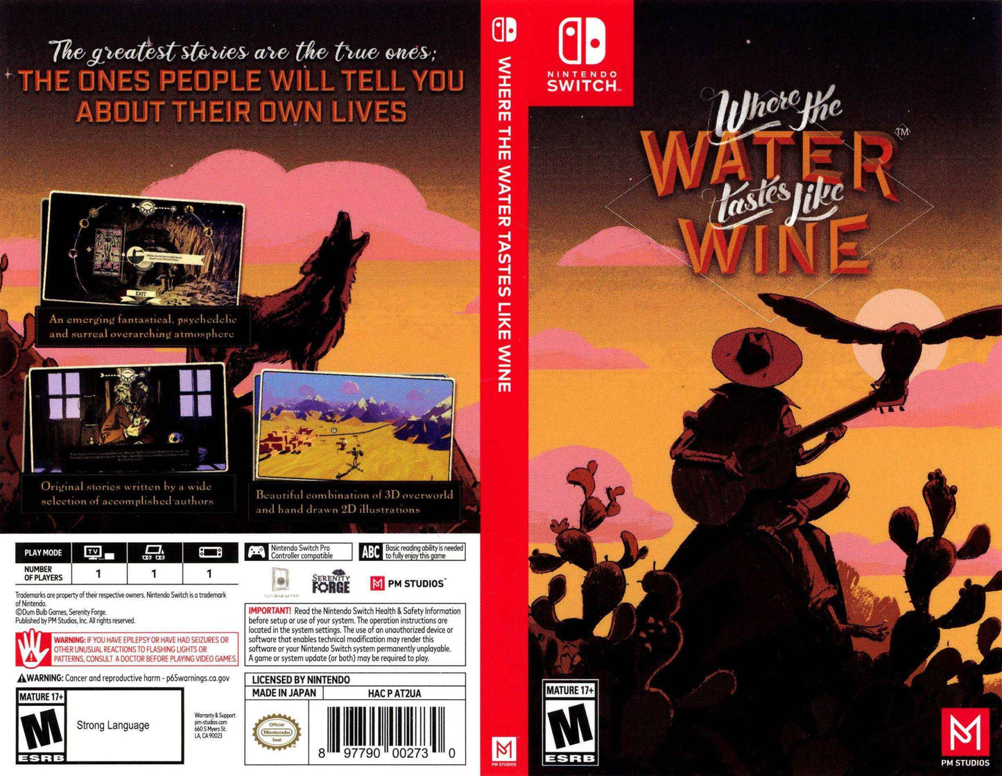 Where the Water Tastes Like Wine Cover Art - WOI Solutions