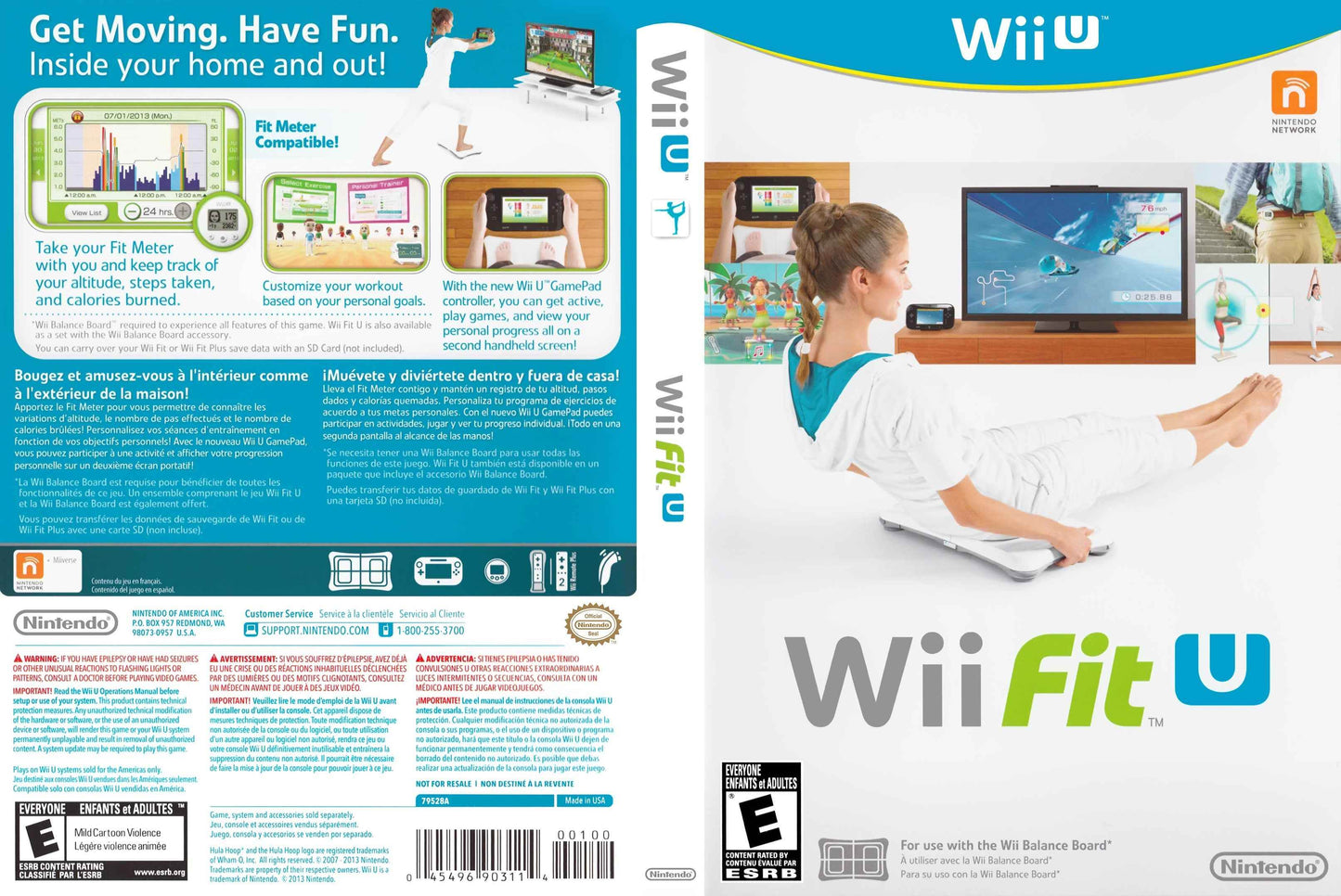 Wii Fit U Cover Art - WOI Solutions