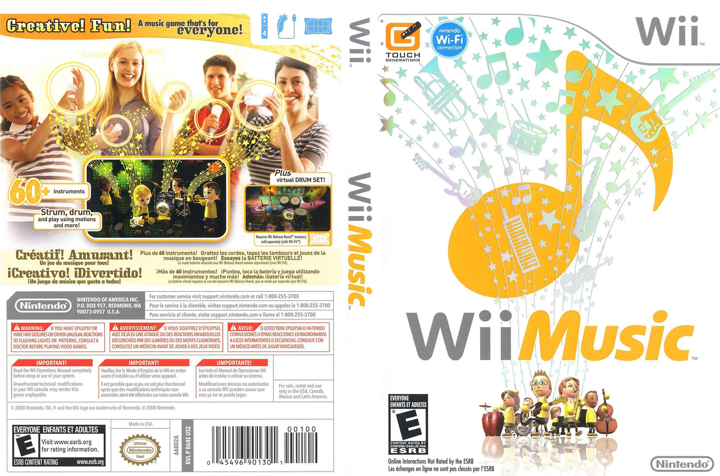 Wii Music Cover Art - WOI Solutions