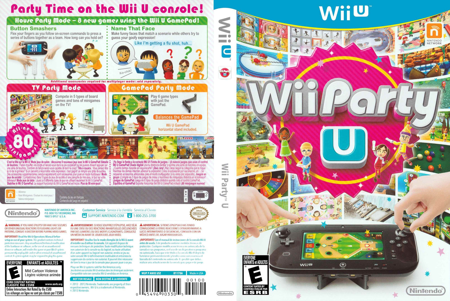 Wii Party U Cover Art - WOI Solutions