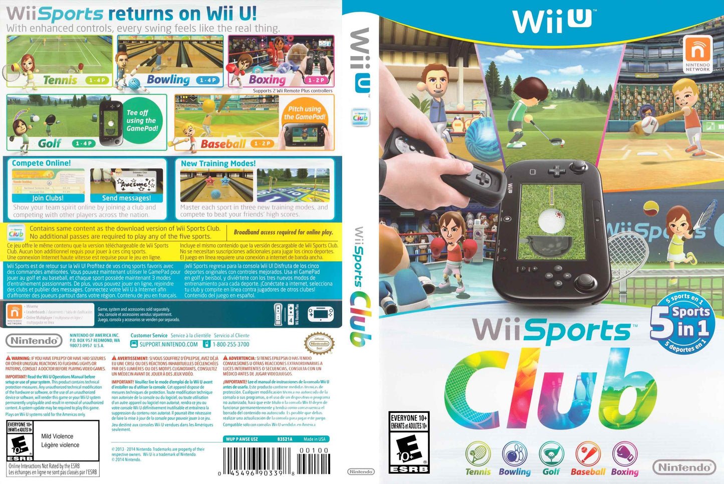 Wii Sports Club Cover Art - WOI Solutions