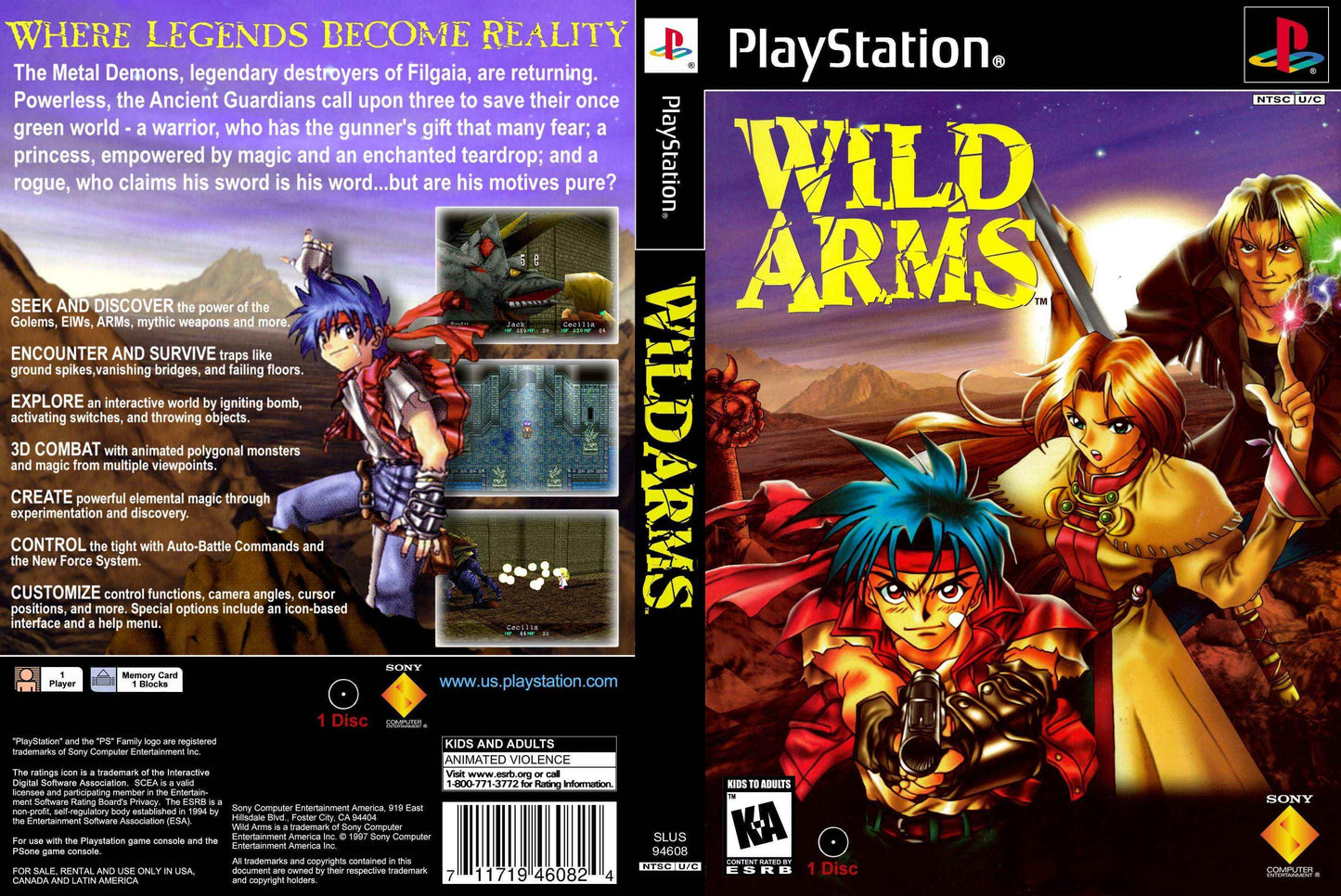 Wild Arms Cover Art - WOI Solutions