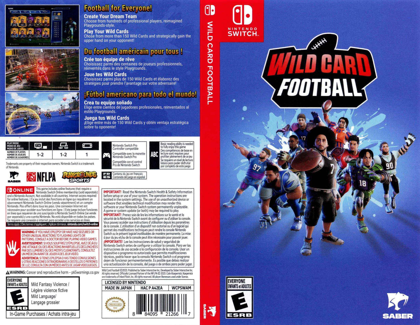 Wild Card Football Cover Art - WOI Solutions