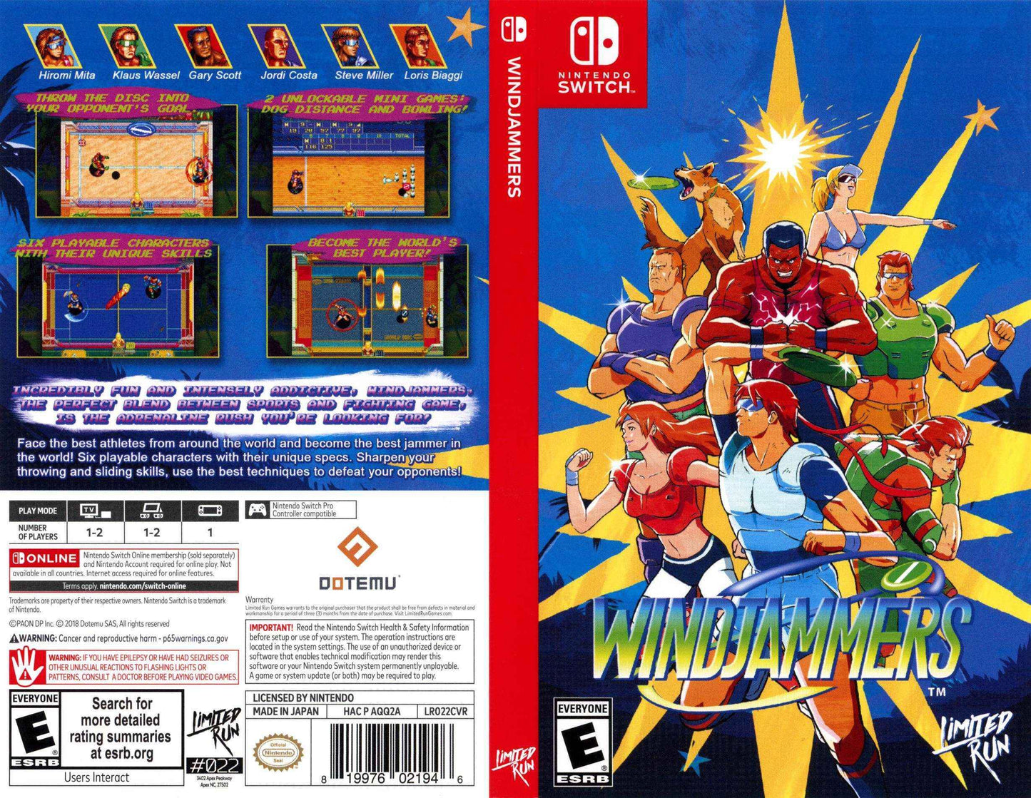 Windjammers Cover Art - WOI Solutions