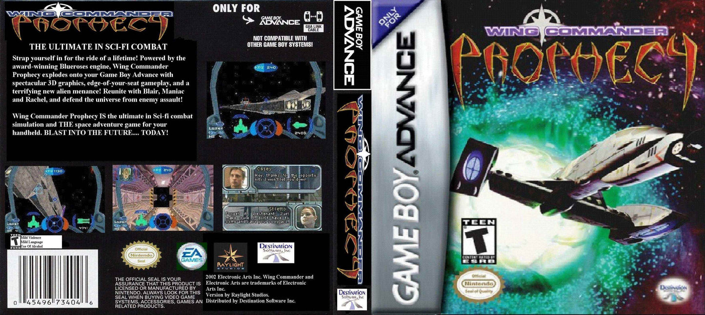 Wing Commander Prophecy Cover Art - WOI Solutions